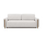 Voir la diapositive 5 : BEST MOBILIER Glendale - canapé droit 3 places - convertible avec coffre - en tissu bouclette
