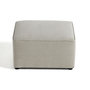 Voir la diapositive 4 : BEST MOBILIER Canopy - pouf - en tissu texturé