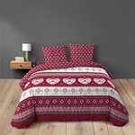 Douceur d'Intérieur Housse de couette 240x220 + 2 taies ALPAGE 100% coton