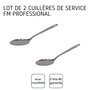 Voir la diapositive 4 : FM PROFESSIONAL Lot de 2 cuillères de service FM Professional
