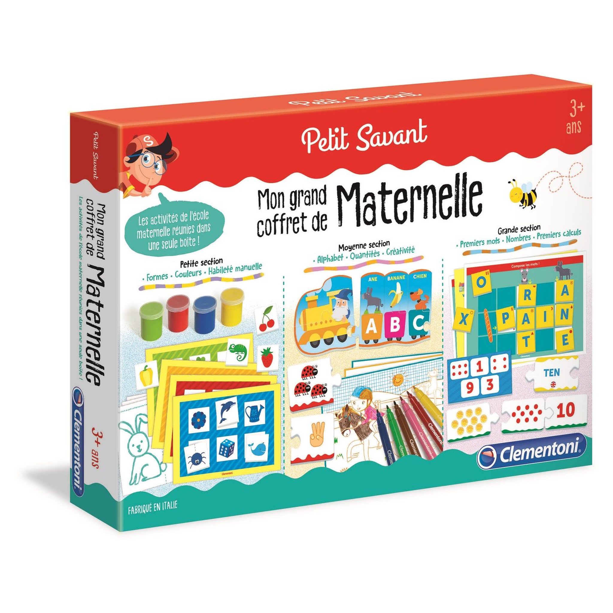 Voir la diapositive 1 : CLEMENTONI Mon grand coffret maternelle