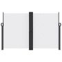 Voir la diapositive 3 : VIDAXL Auvent lateral retractable blanc 160x1200 cm