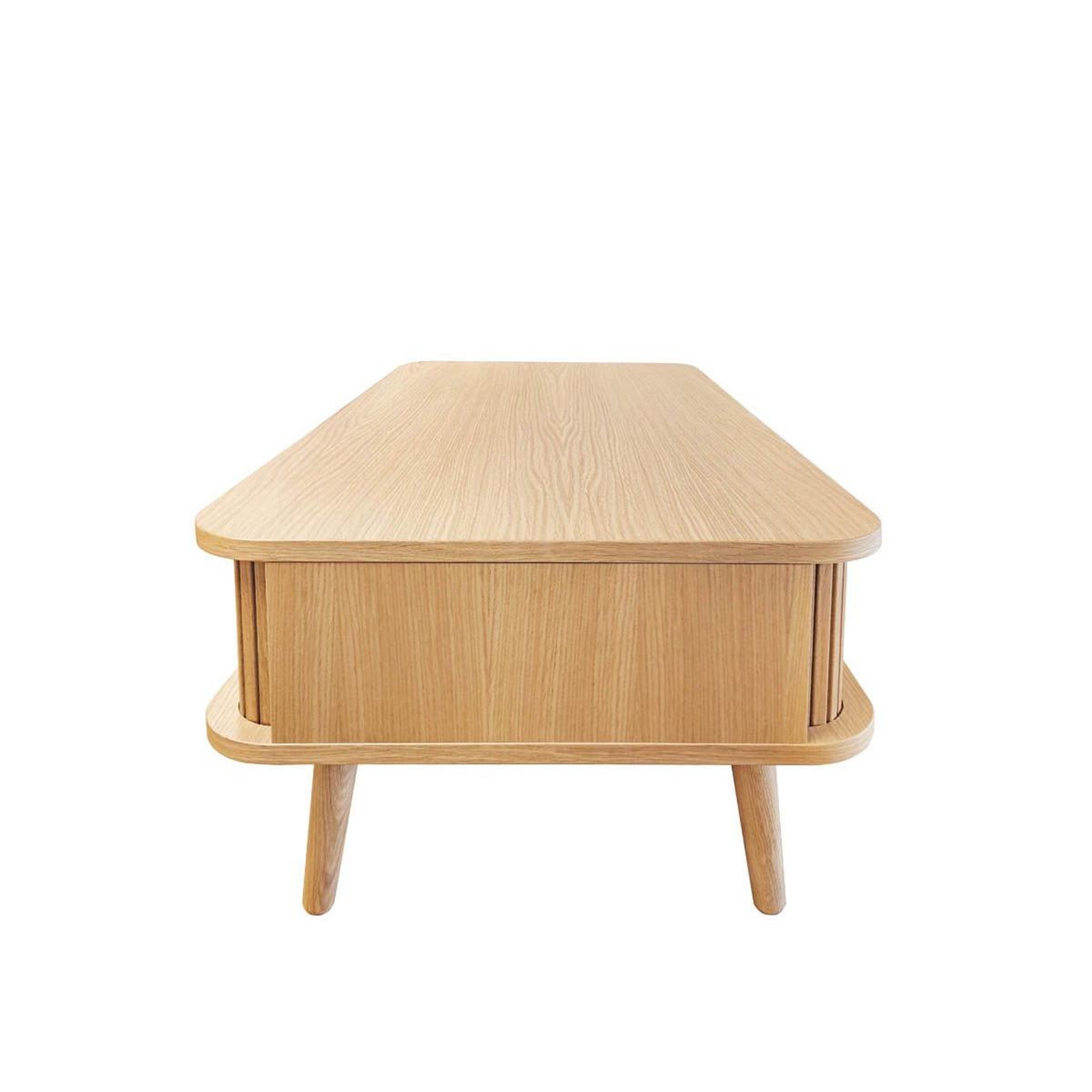 Voir la diapositive 6 : Paris Prix Table basse design  rove  107cm chêne