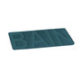 Voir la diapositive 2 : Paris Prix Tapis de Bain Microfibre  Relief  45x75cm Bleu Canard