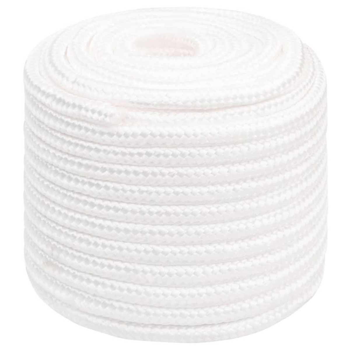 VIDAXL Corde de bateau Blanc complet 18 mm 100 m Polypropylene