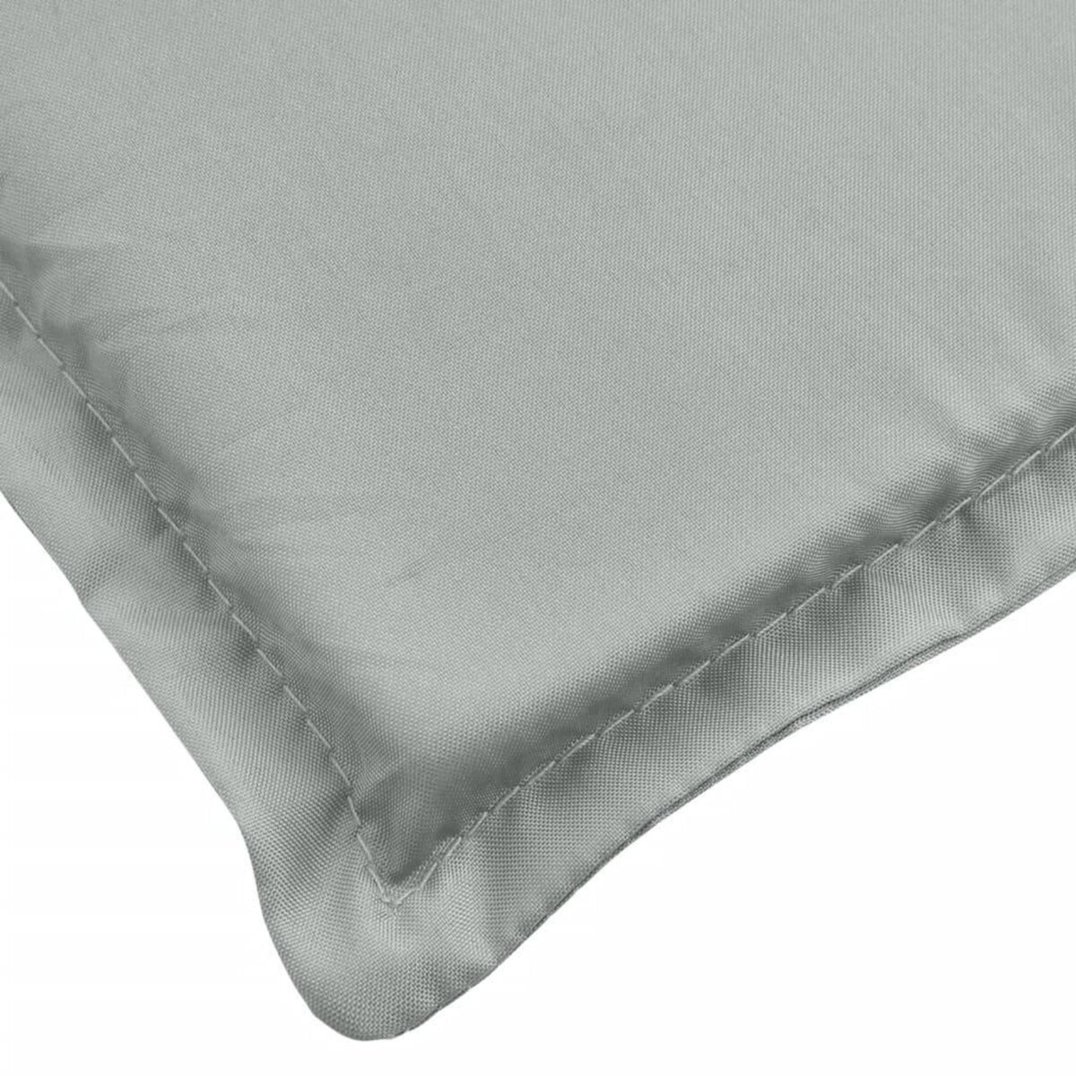 VIDAXL Coussin de banc de jardin gris clair melange 180x50x7 cm tissu
