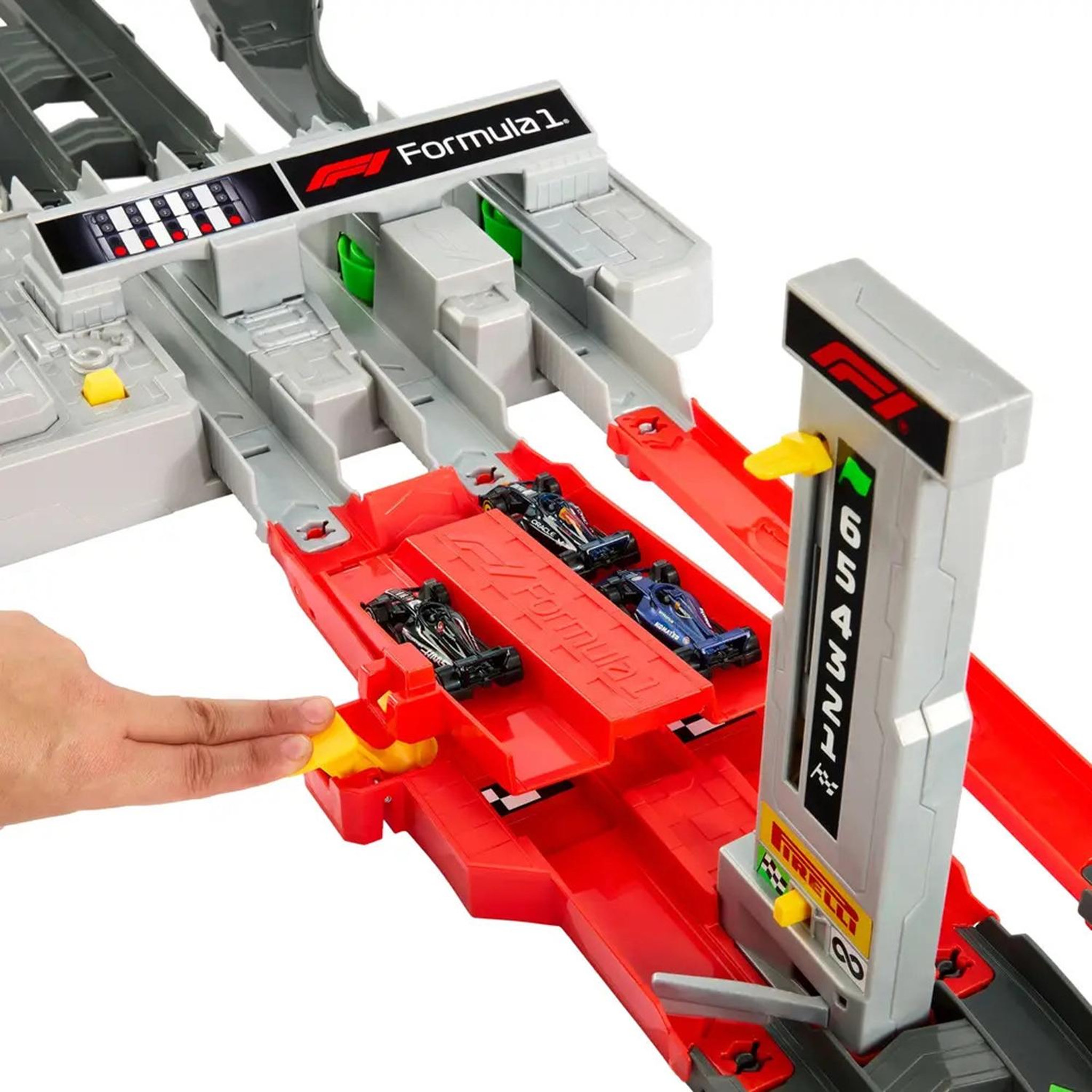Voir la diapositive 3 : Hot Wheels Circuit de course Hot Wheels Grand Prix F1® multicolore