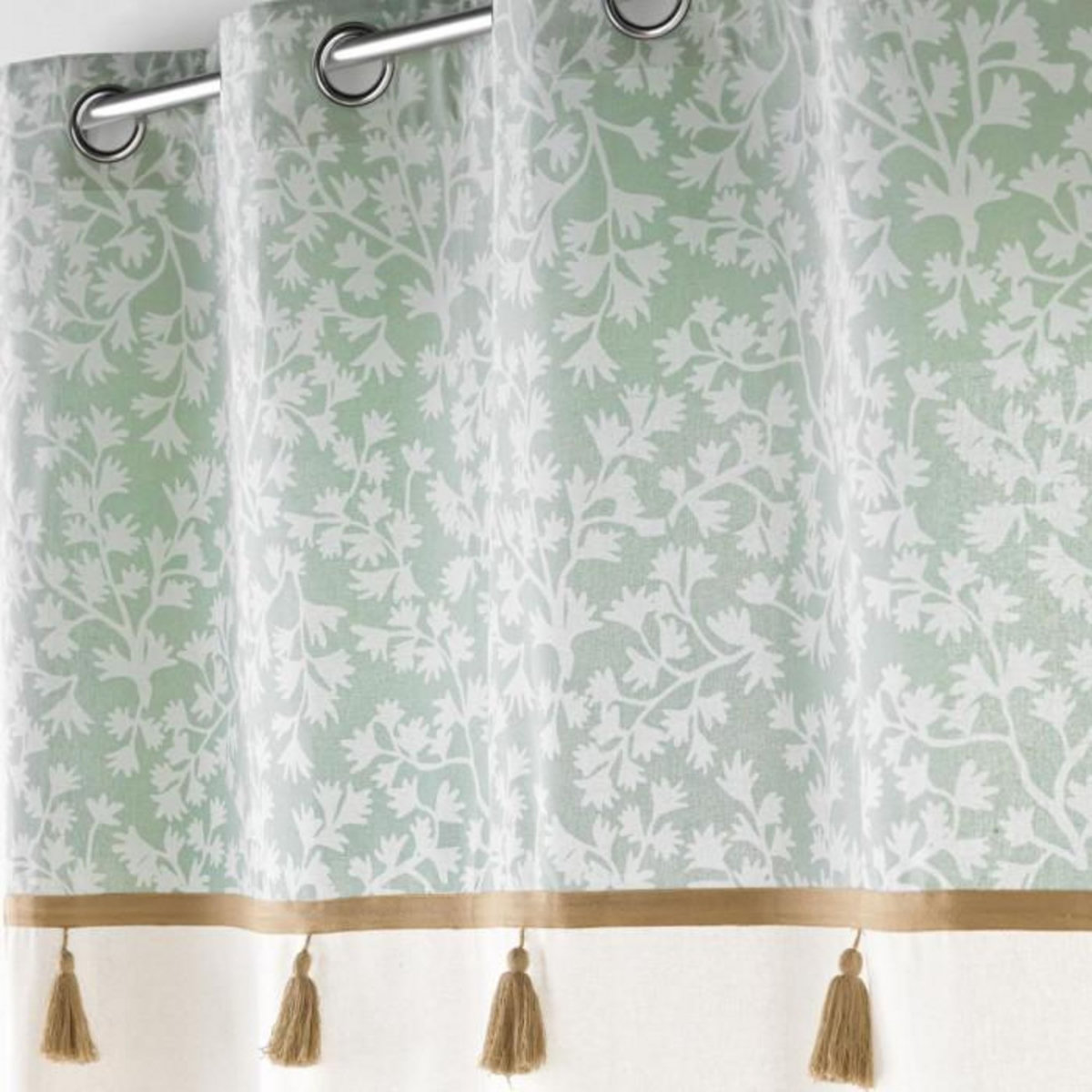 Paris Prix Rideau à Œillets  Vivoline  140x240cm Vert