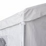 SWEEEK Tente de réception 6 x 12 m - Lutecia -  Blanc - tente de jardin idéale pour réception à utiliser comme pavillon.