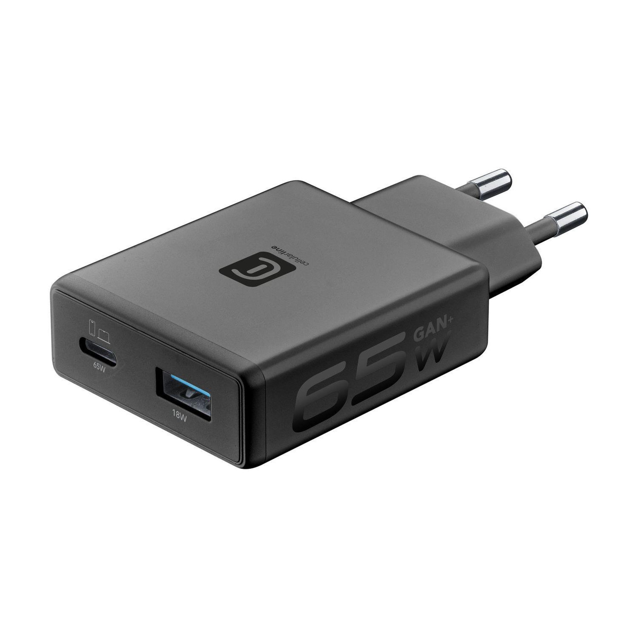 Voir la diapositive 2 : CELLULAR LINE Cellularline charger power lite 65w slim dual a+c