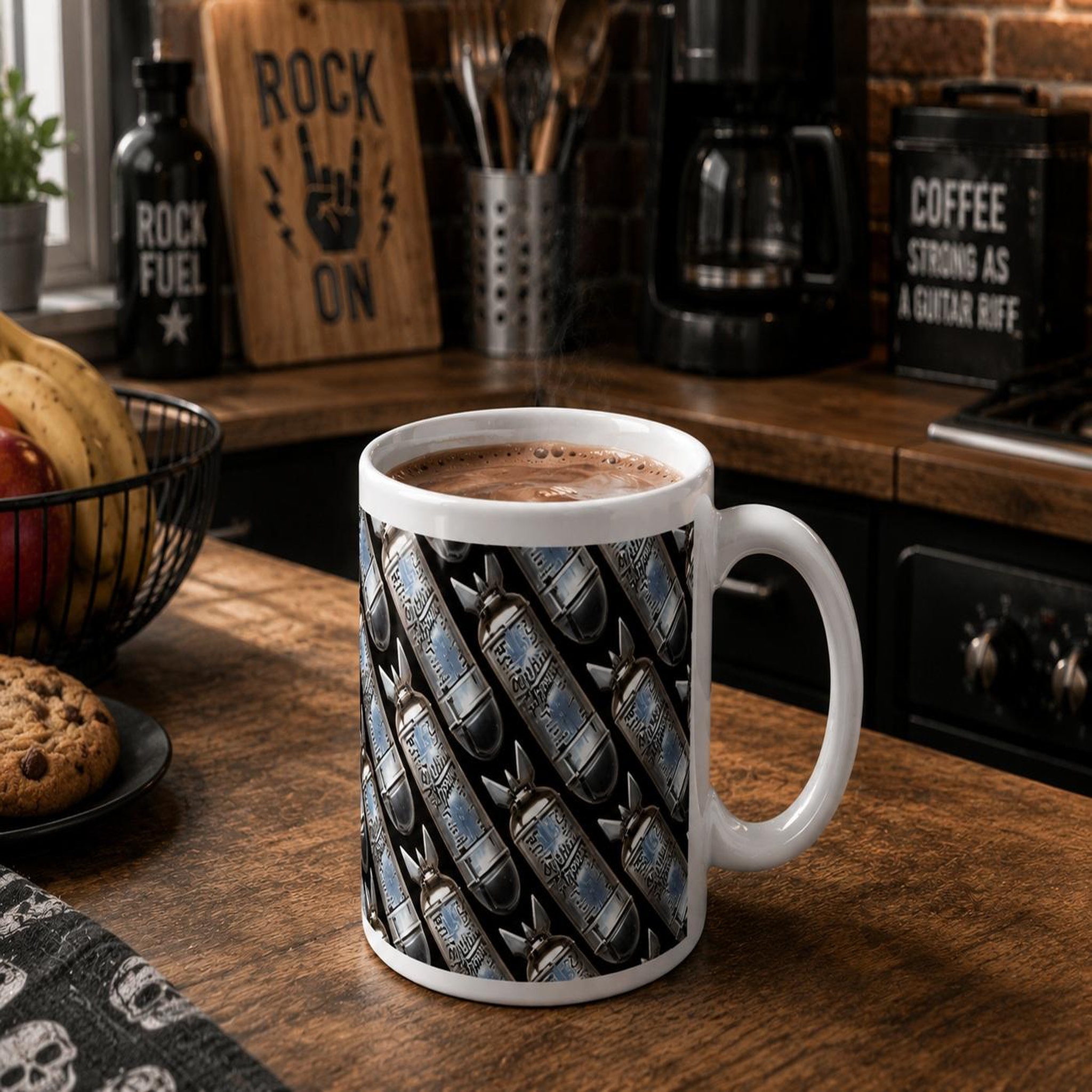 Voir la diapositive 2 : Eden Mug system of a down 300 ml en céramique