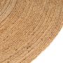 Voir la diapositive 5 : VIDAXL Tapis Jute tresse 210 cm Rond