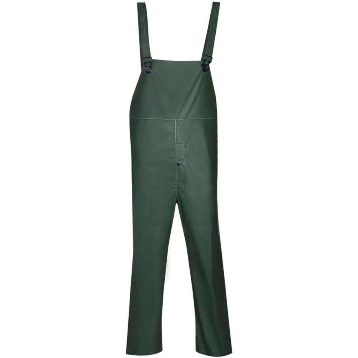 VIDAXL Combinaison de pluie impermeable 2 pcs avec capuche Vert L