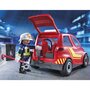 PLAYMOBIL  9235 City action - Pompier + véhicule intervention  