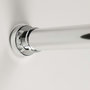Voir la diapositive 3 : SEALSKIN Sealskin Tringle de rideau de douche telescopique 80-130 cm chrome