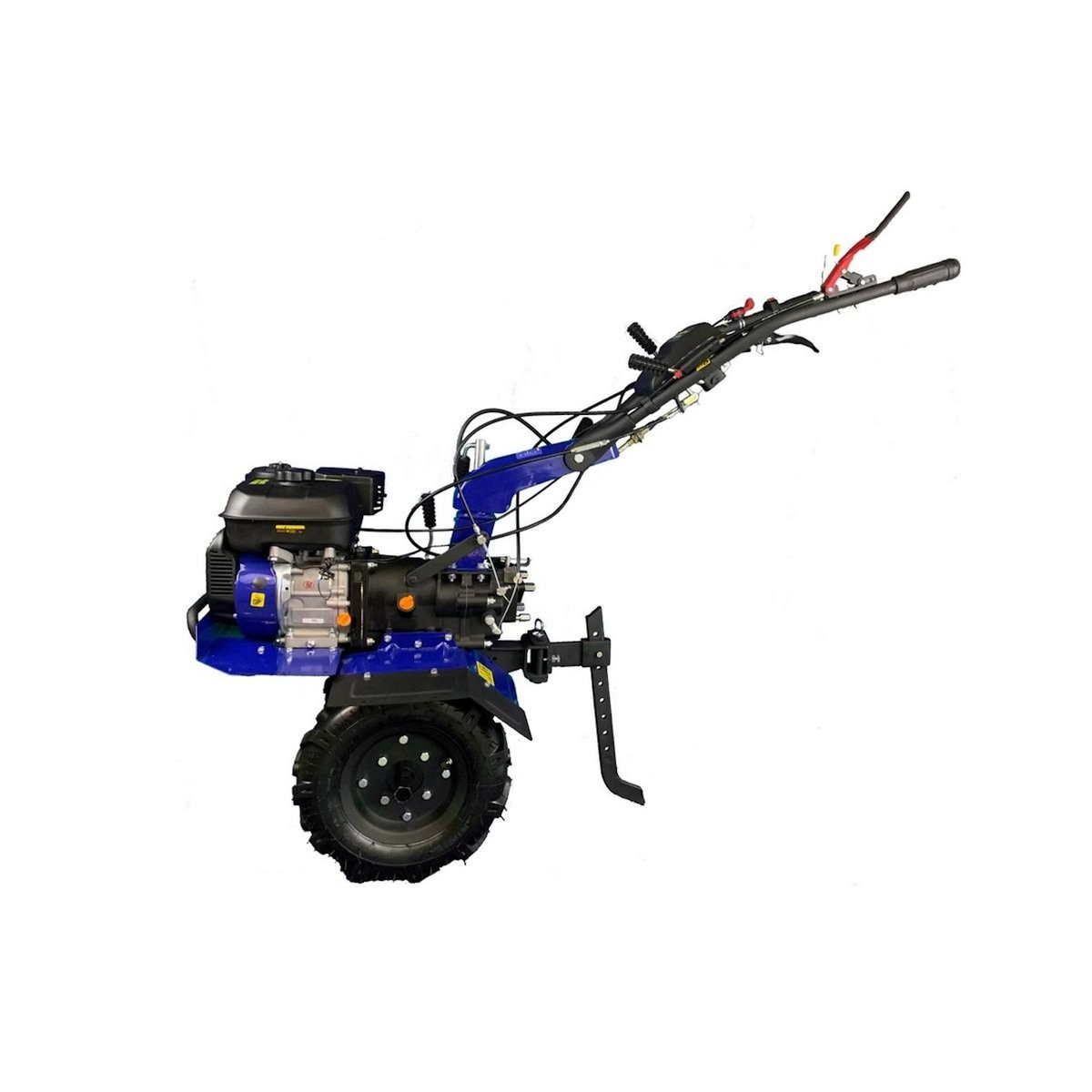 GOODYEAR Motobineuse thermique 7CV 212Cm3 6 Vitesses 8 fraises Ø32 cm Roues pneumatiques GOODYEAR