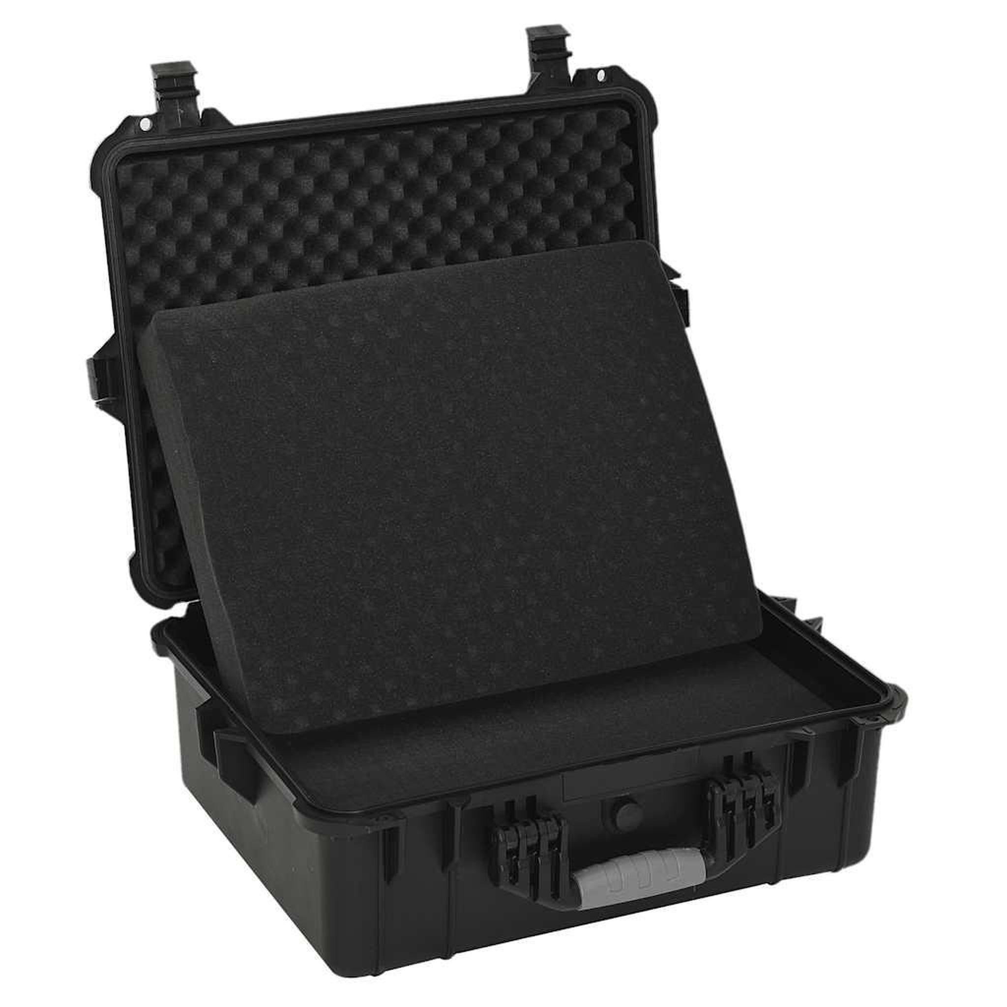Voir la diapositive 4 : VIDAXL Valise de vol portable noir 55x43x21 cm pp