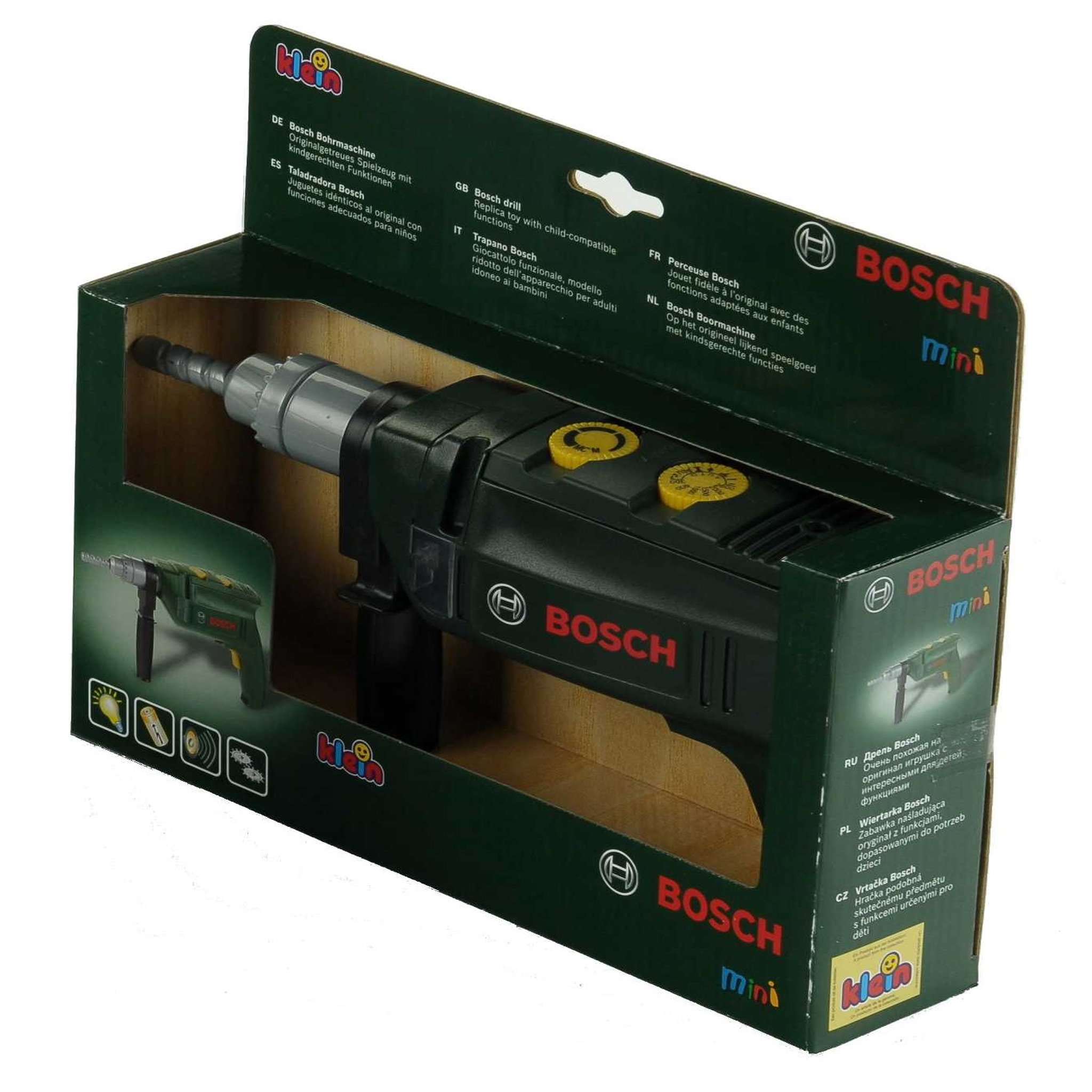 Voir la diapositive 2 : KLEIN Perceuse électronique - Bosch - Jouet d'imitation