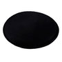 Voir la diapositive 1 : Paris Prix Lot de 6 Galettes de Chaise  Velours  34cm Noir