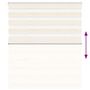 Voir la diapositive 5 : VIDAXL Store zebre beige marbre largeur du tissu 125,9 cm polyester