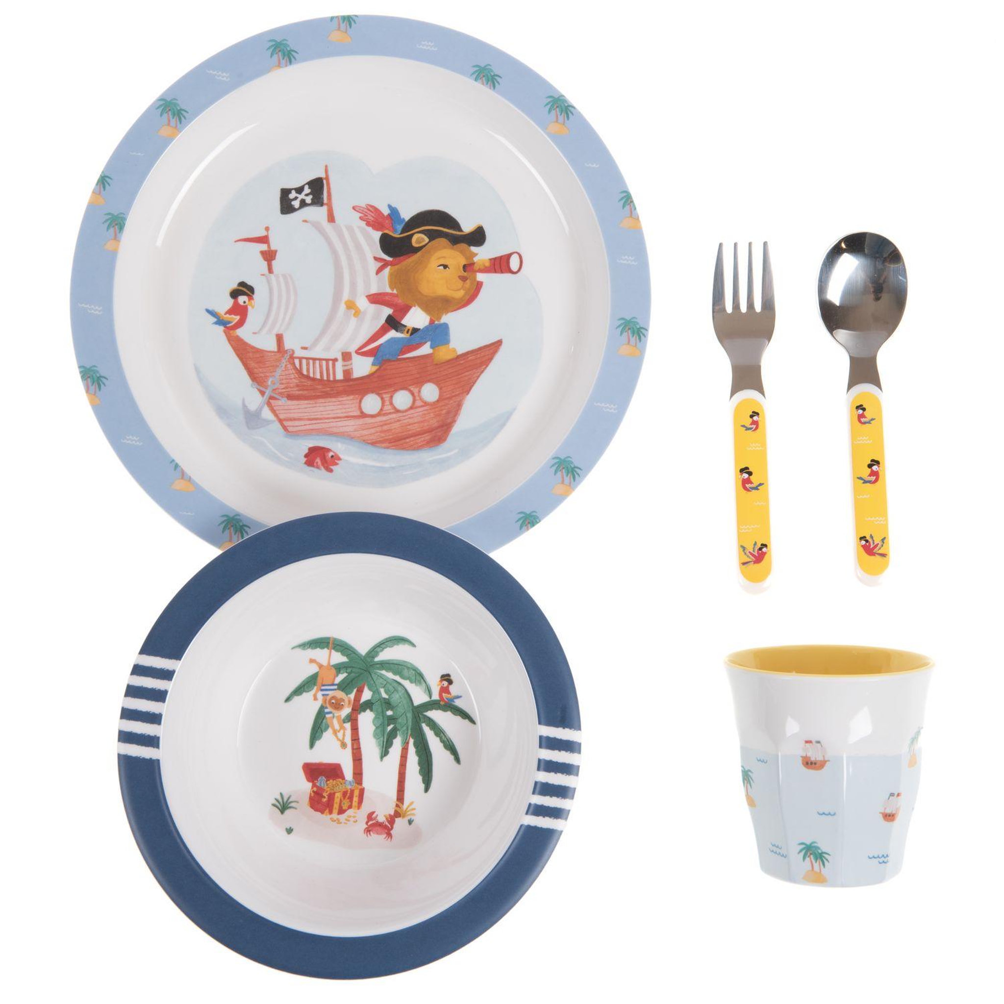 Amadeus Set repas 5 pièces ile aux pirates