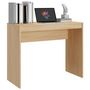 Voir la diapositive 4 : VIDAXL Bureau Chene sonoma 90x40x72 cm Bois d'ingenierie