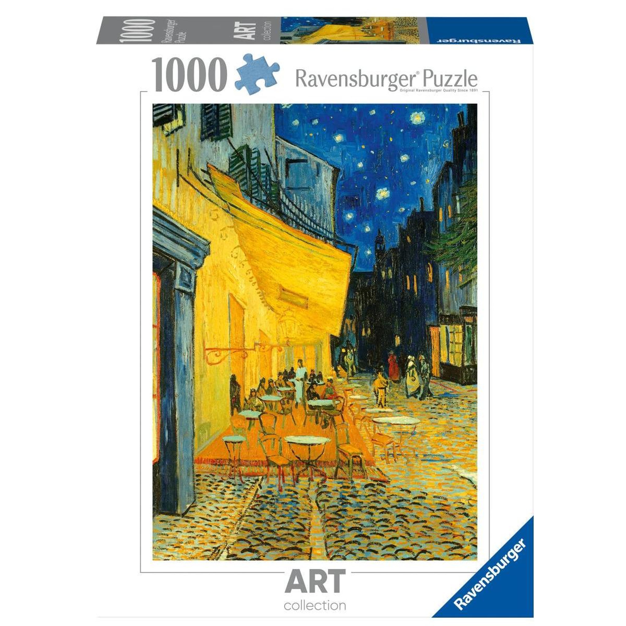 RAVENSBURGER Puzzle 1000p - Terrasse de cafe - Van Gogh