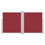 Voir la diapositive 2 : VIDAXL Auvent lateral retractable 170 x 600 cm Rouge