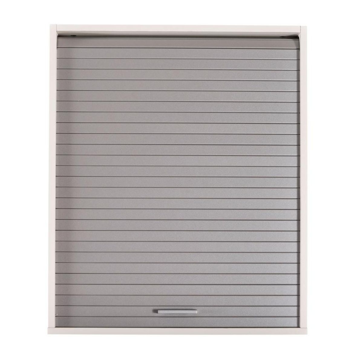 Rangement de cuisine à rideau coloris blanc L60 cm - COOKING