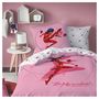 Voir la diapositive 1 : Miraculous Parure housse de couette enfant en coton 57 fils MIRACULOUS LADYBUG