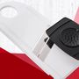 Voir la diapositive 2 : Fackelmann Mandoline de cuisine manuelle double lame avec protège main Fackelmann Basic