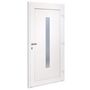 Voir la diapositive 4 : VIDAXL Porte d'entree Blanc 108x208 cm PVC
