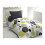 Voir la diapositive 1 : HOME LINGE PASSION Parure de lit microfibre - HOME LINGE PASSION - BULLES DE REVE - Housse 140 x 200 cm + 1 taie d'oreiller 63 x 63 cm - Gris