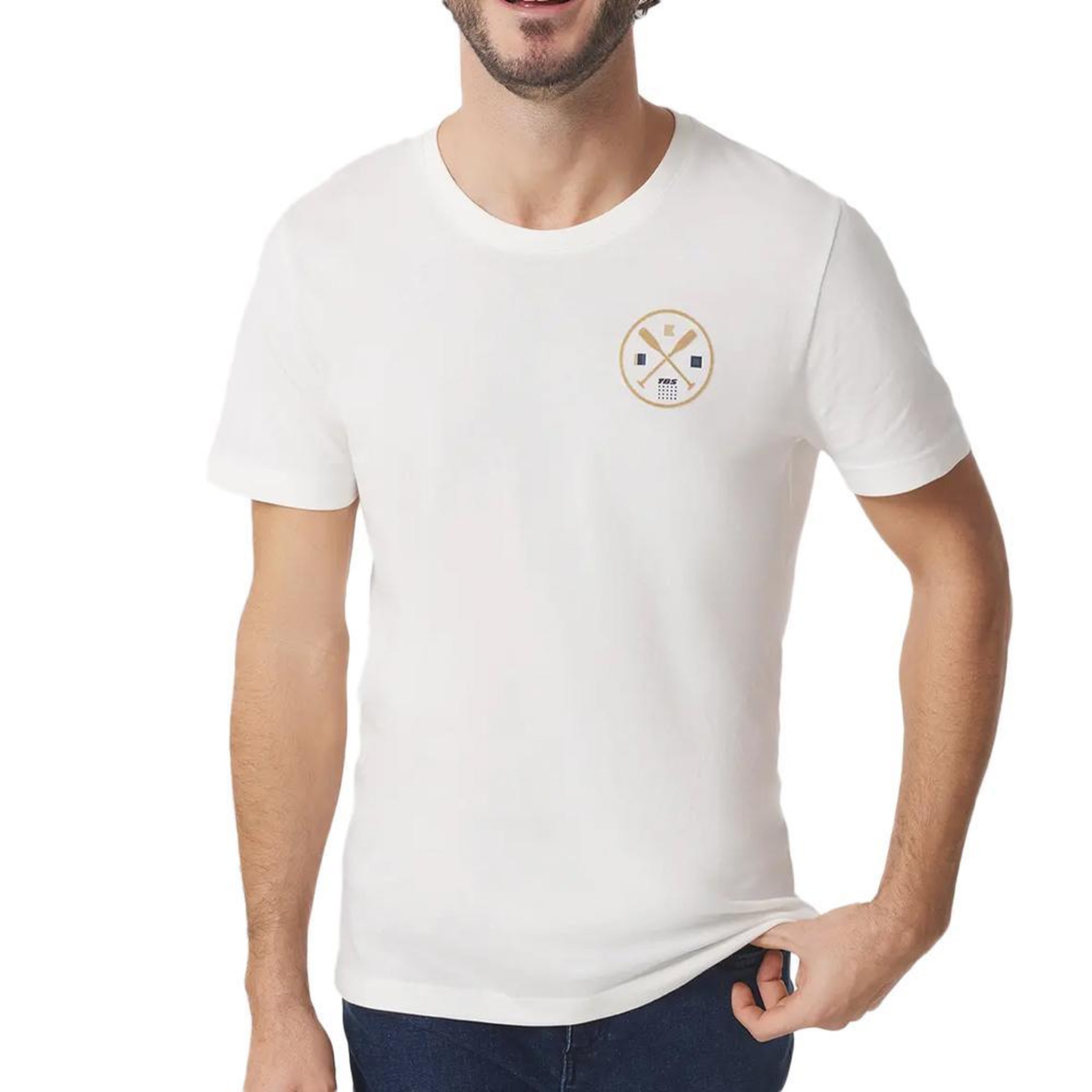 Voir la diapositive 1 : TBS T Shirt  Homme TBS Arctique rond
