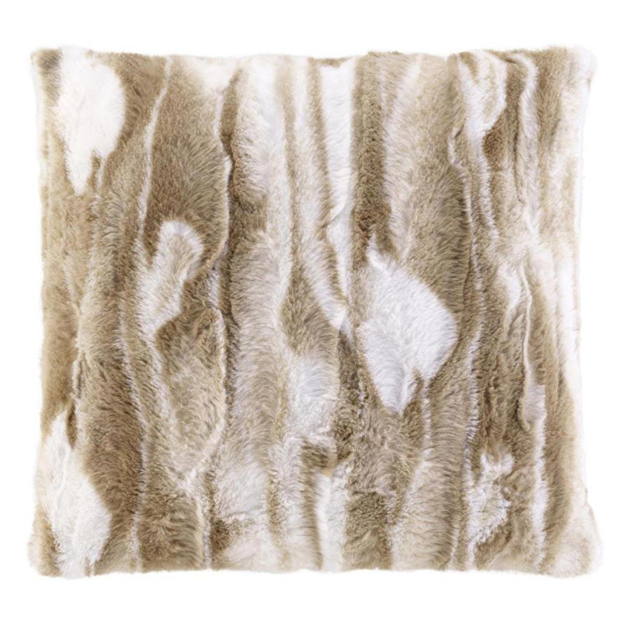 Voir la diapositive 1 : Douceur d'Intérieur Housse de Coussin  Cheyenne  40x40cm Naturel
