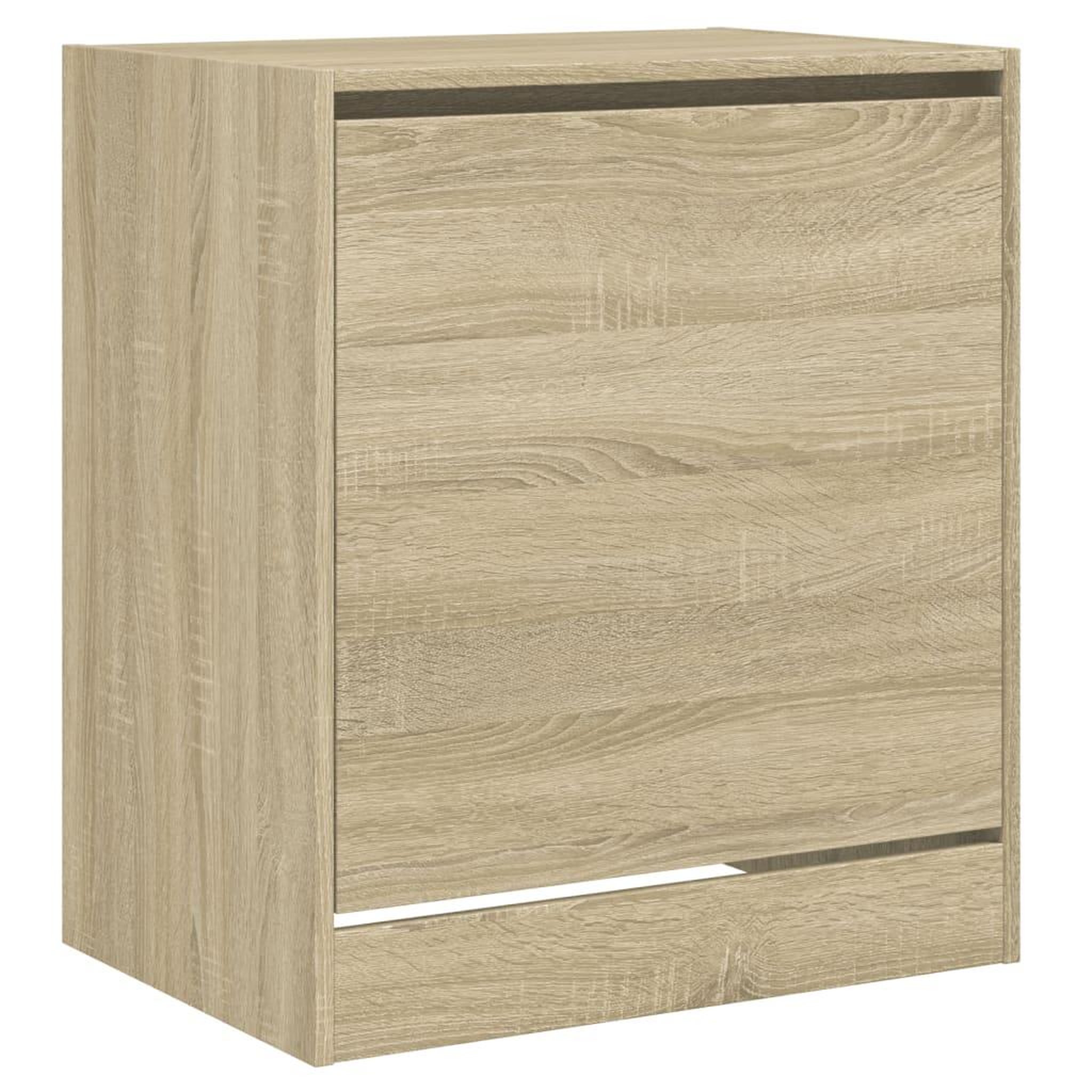Voir la diapositive 4 : VIDAXL Armoire a chaussures chene sonoma 60x42x69 cm bois d'ingenierie