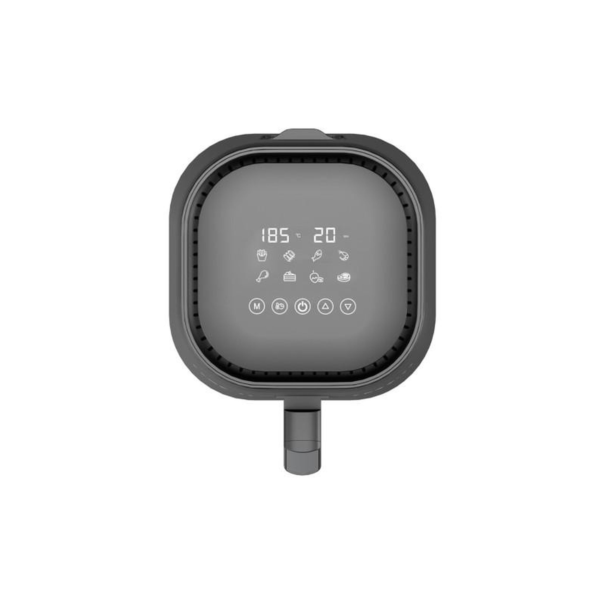 Voir la diapositive 4 : Kitchen cook Friteuse sans huile Kitchen Cook FRENCHIFRY 4 1200 W Noir