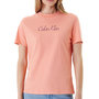 Voir la diapositive 1 : CALVIN KLEIN JEANS T-shirt Rose Femme Calvin Klein Jeans Ss 20s Classic Logo
