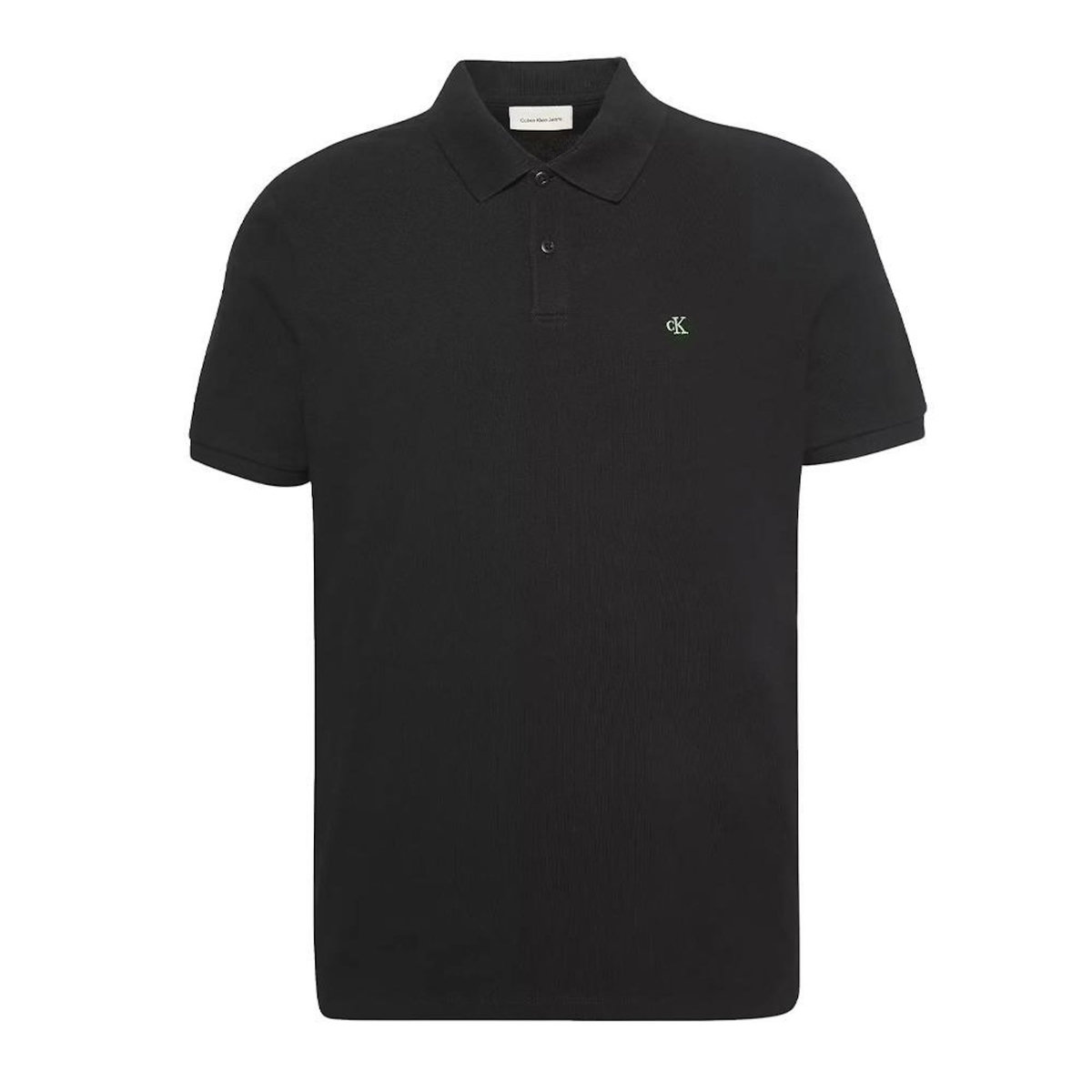 CALVIN KLEIN JEANS Polo Noir Homme Calvin Klein Jeans Ss Monogram Pique