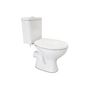 Voir la diapositive 1 : ONDEE WC Serti à poser avec colonne horizontale - Blanc