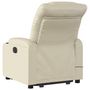 Voir la diapositive 5 : VIDAXL Fauteuil inclinable de massage Creme Similicuir