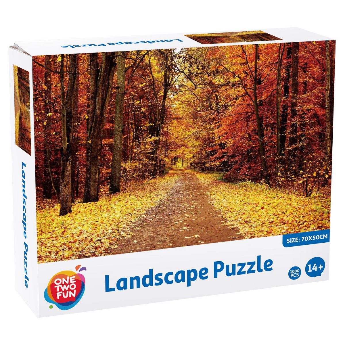 One Two Fun Puzzle paysage en bois