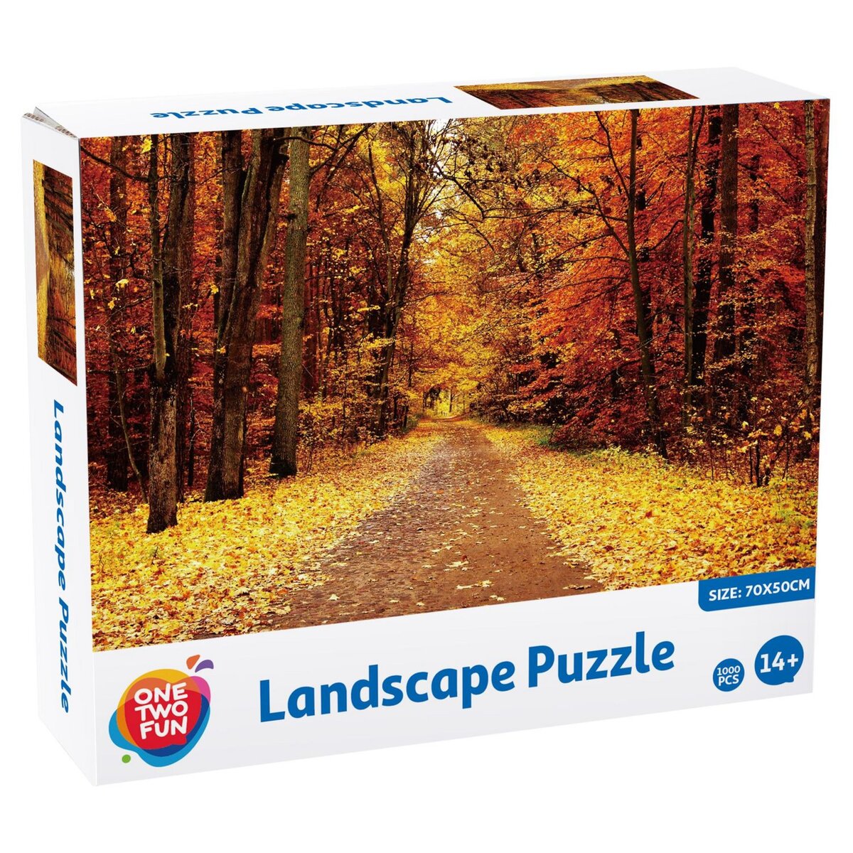 One Two Fun Puzzle paysage en bois pas cher 