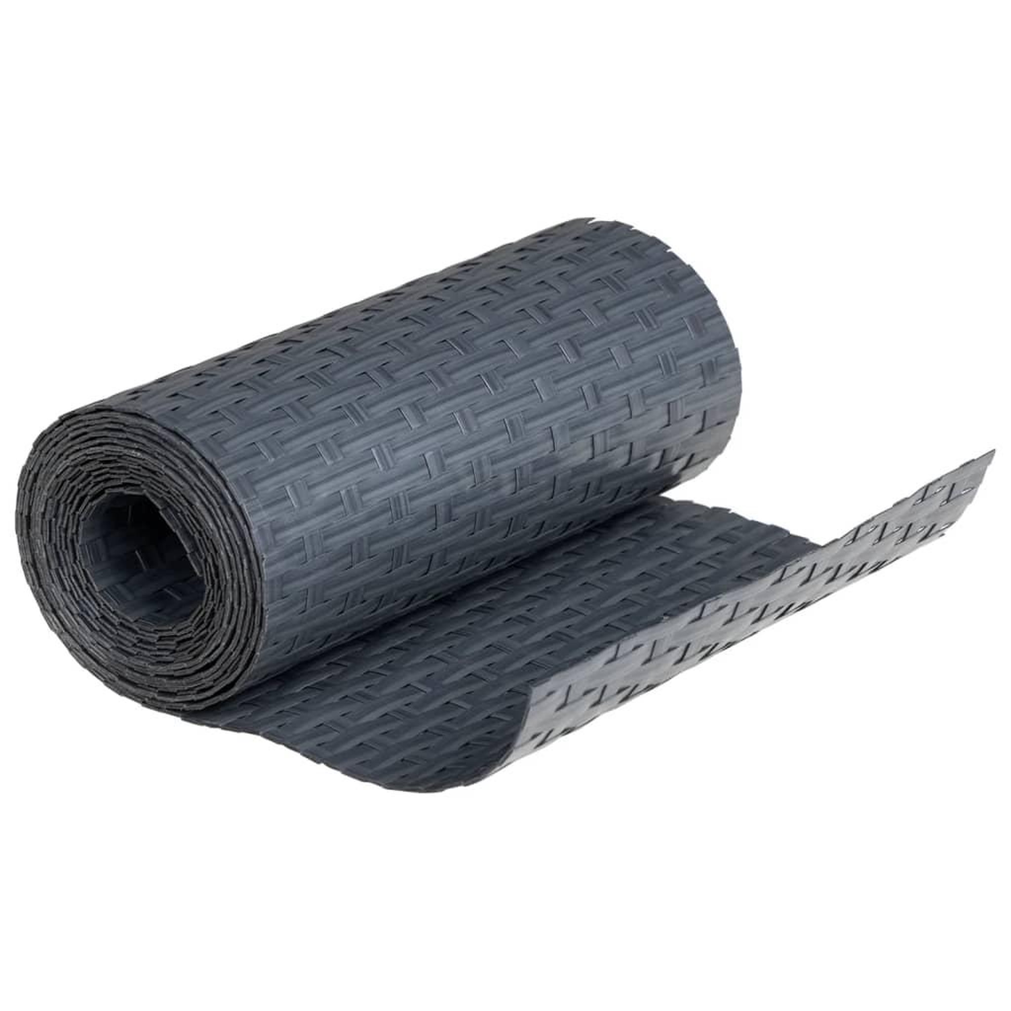 Voir la diapositive 5 : VIDAXL Paravents de balcon 10 pcs anthracite 255x19 cm resine tressee