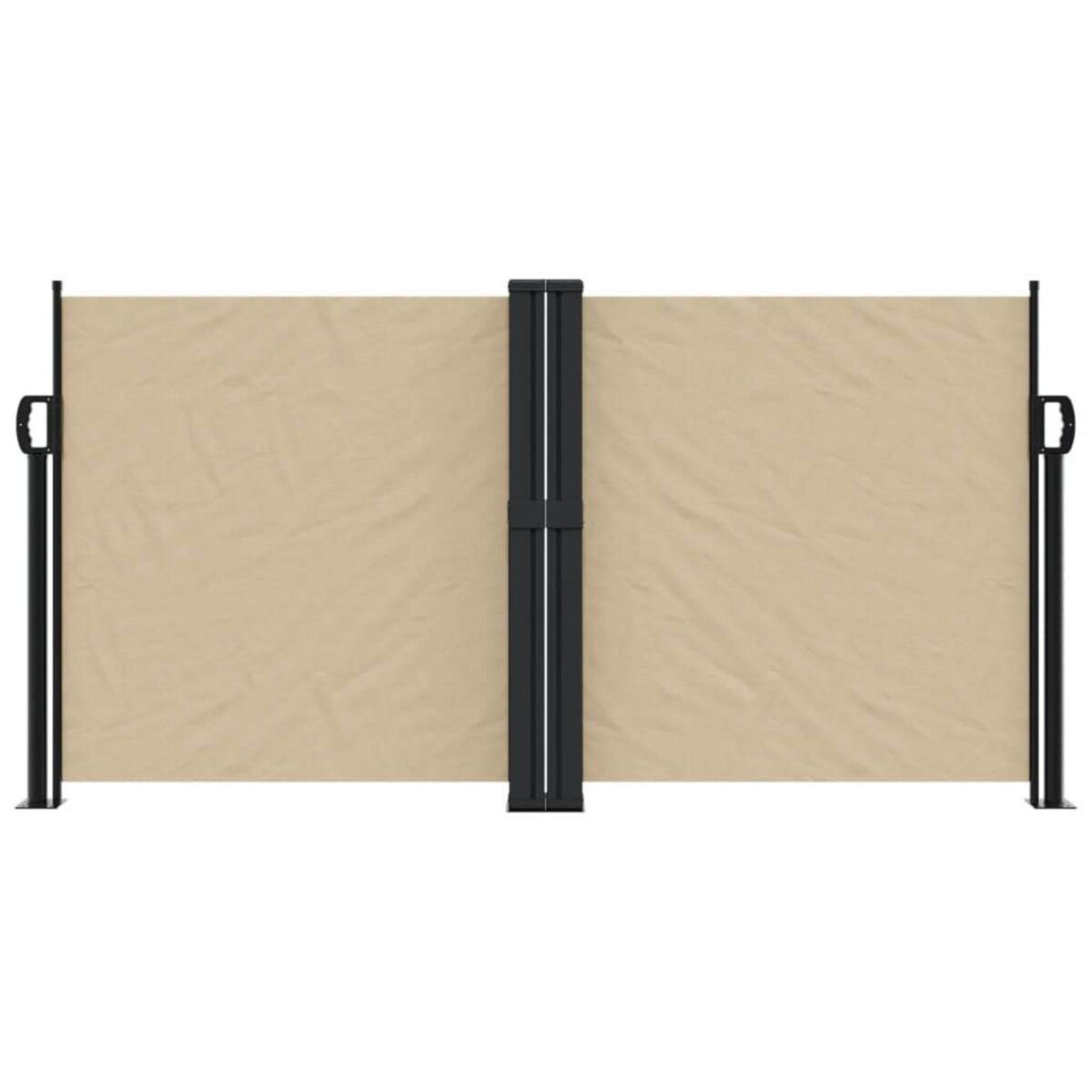 VIDAXL Auvent lateral retractable beige 120x1200 cm