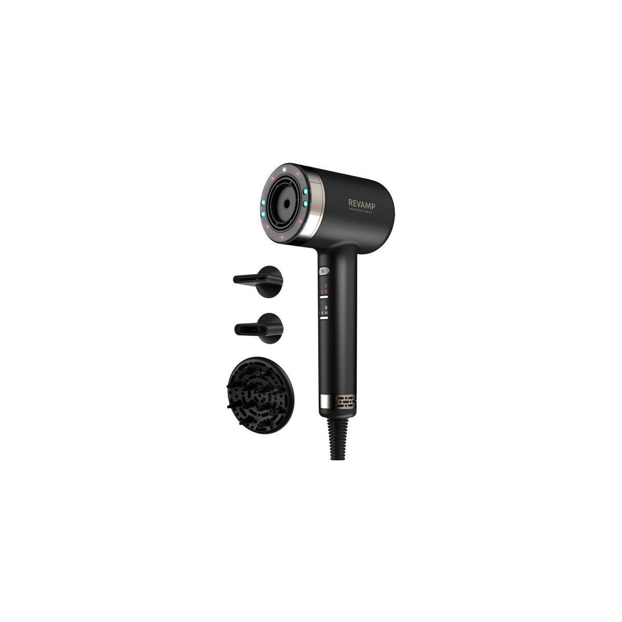 REVAMP Sèche cheveux professionnel infrarouge tri-care dr-7250-eu