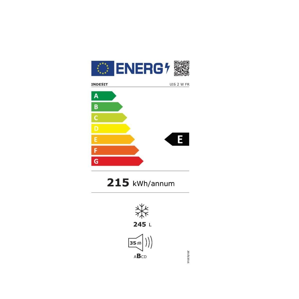 Indesit Congélateur armoire 60cm 245l statique - UI62WFR