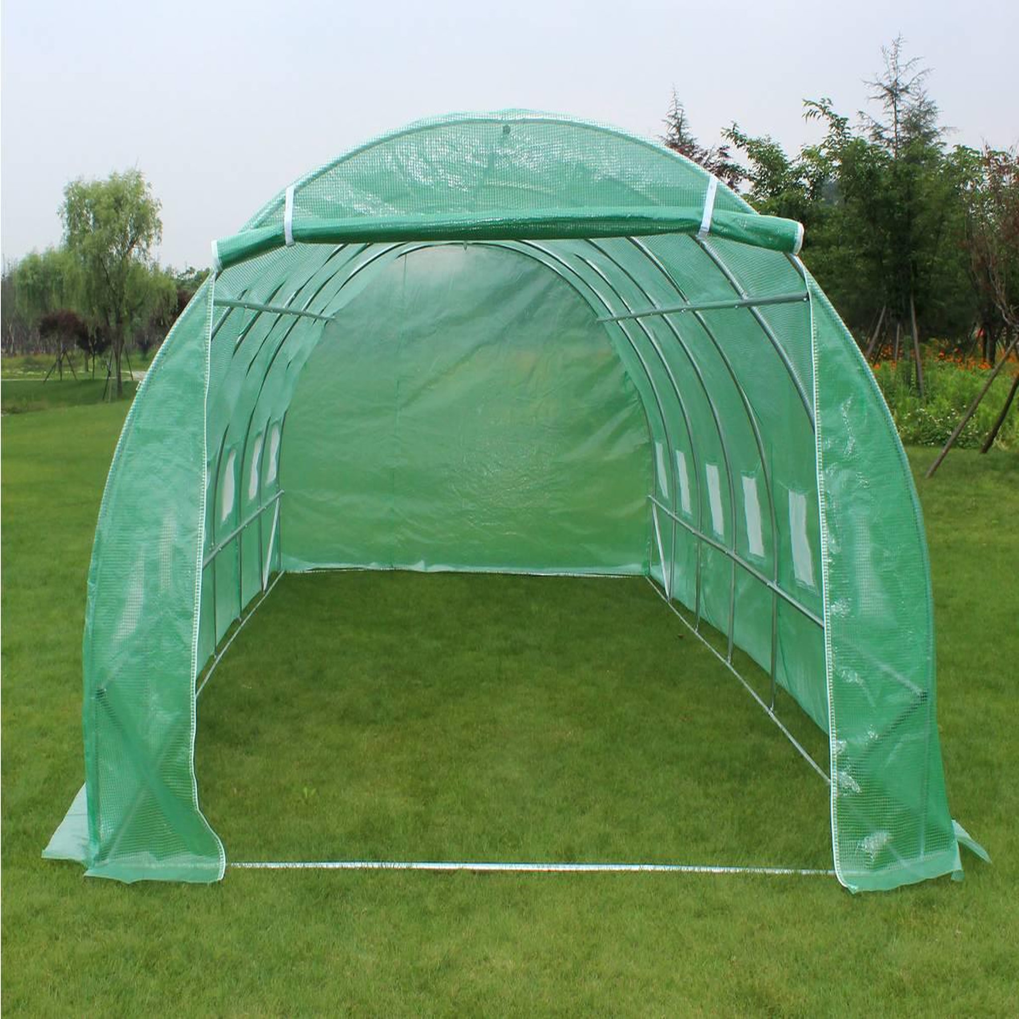 Voir la diapositive 3 : Habitat et Jardin SERRE TUNNEL DE JARDIN ALTHEA - 18M² - 6 X 3 X 2 M
