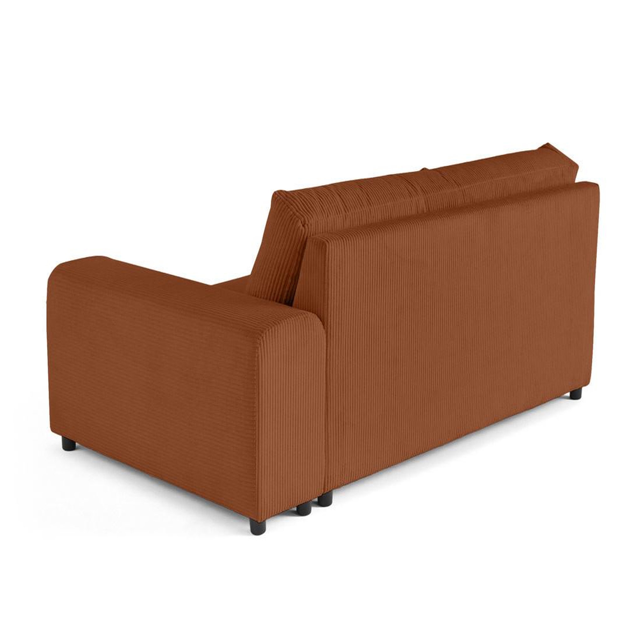 Voir la diapositive 4 : LISA DESIGN Garance - module d'assise 3 places avec accoudoir droit - en velours côtelé