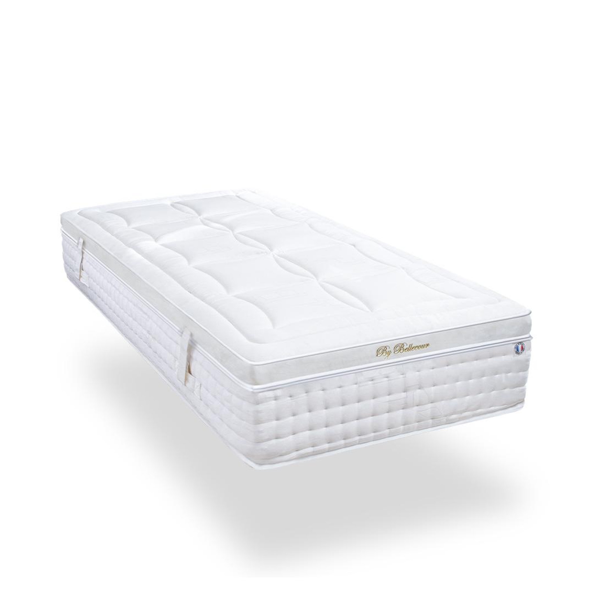 Voir la diapositive 5 : BELLECOUR Bellecour literie | ensemble empereur | matelas mémoire de forme + sommier bois
